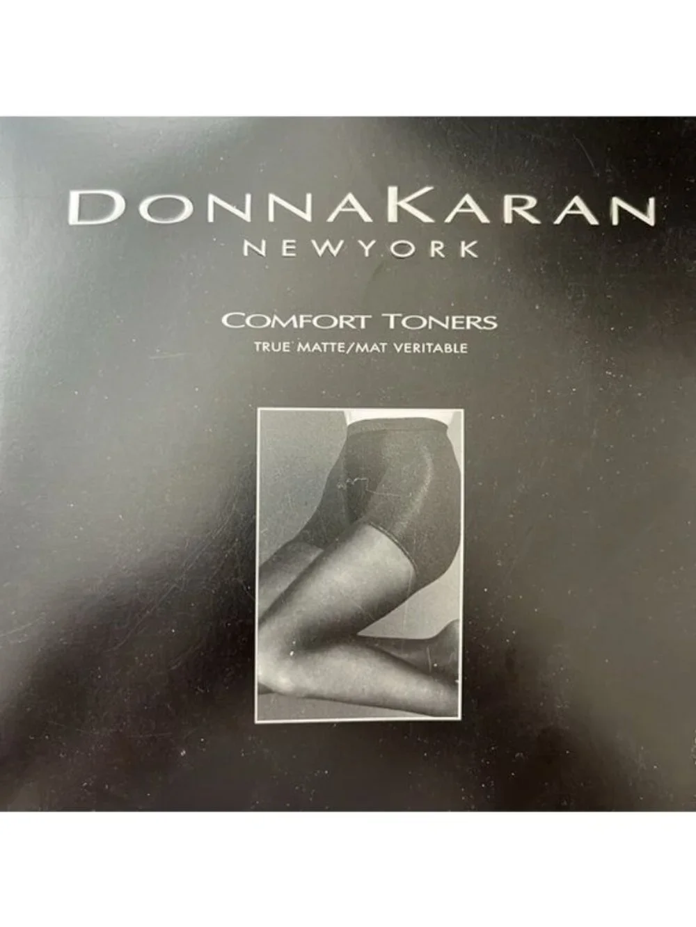 Donna Karan DKNY Comfort Toners Black Tights Pantyhose